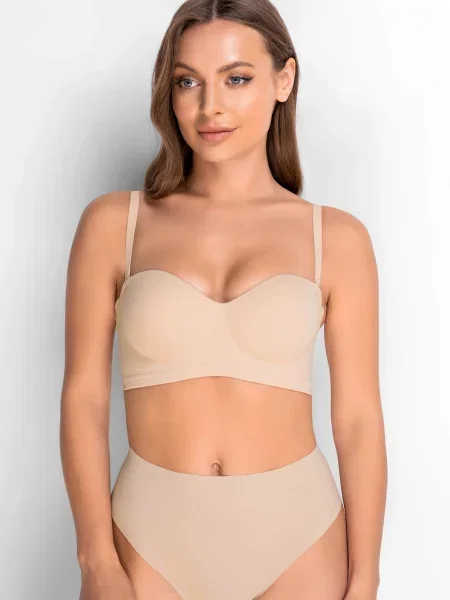 Бюстгальтер push-up бежевий