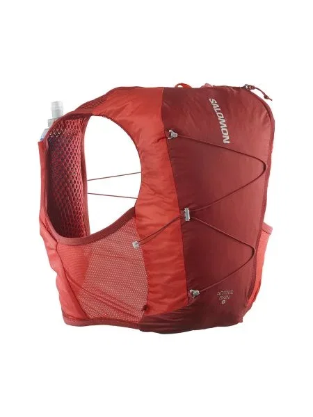 Tekaški telovnik Salomon Active Skin 8 Red Dahlia / High Risk Red rdeča