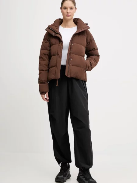 Columbia péřová bunda Amaze Puff hnědá