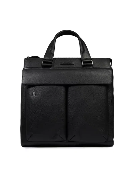 Torba na laptopa Piquadro czarna