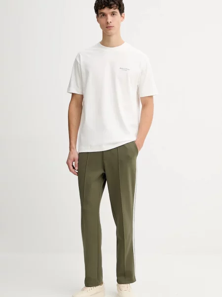 Спортивні штани Marc O'Polo з аплікацією зелений