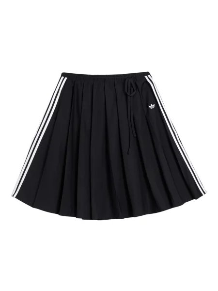 Spódnica plisowana Adidas czarna