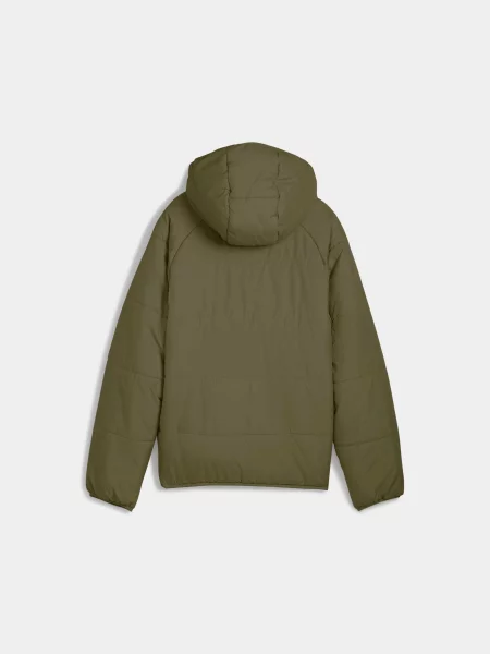 Дитяча Демісезонна куртка PUMA Reversible Puffer Jacket комбінований верх зелений