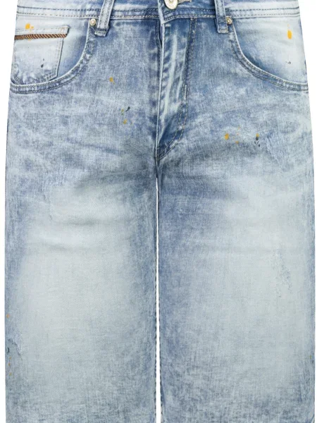 Kratke traper hlače Dstreet siva