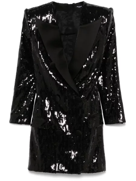 Rochie mini Balmain de costum negru