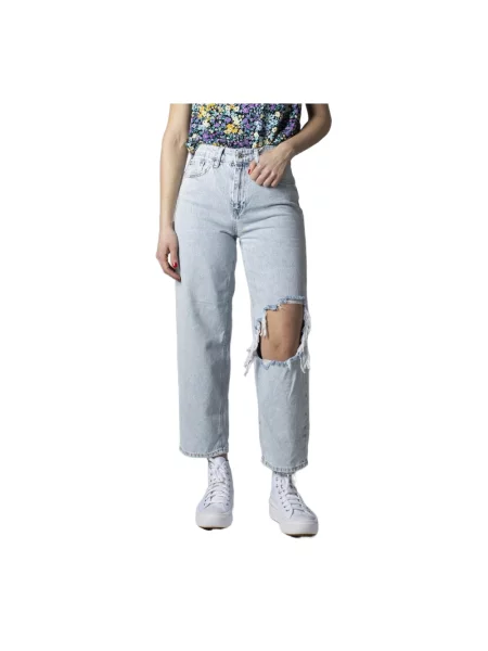 Boyfriendy Only z dziurami niebieskie