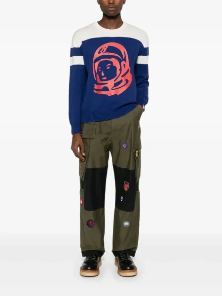 Spodnie cargo dziecięce Billionaire Boys Club zielone