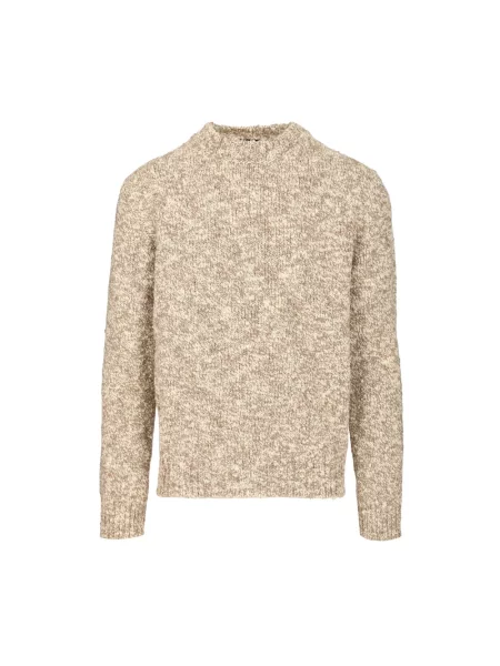 Sweter Dolce And Gabbana wełniany beżowy