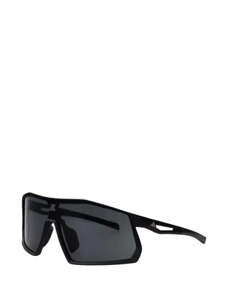 Ochelari de soare Adidas cu imprimeu geometric maro