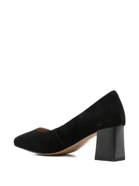Pantofi cu toc Linda Baumann din piele de căprioară negru