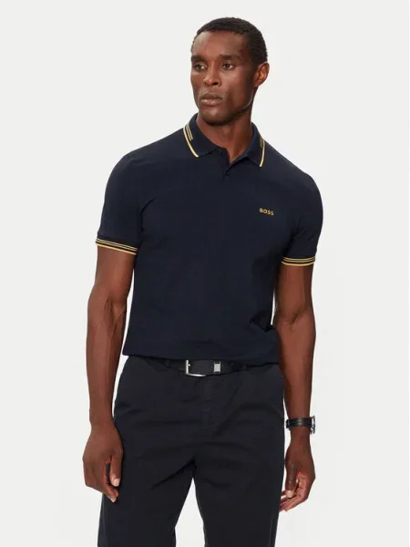 Boss Tricou polo Paul Bleumarin verde