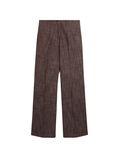 Proste jeansy Momoni brązowe