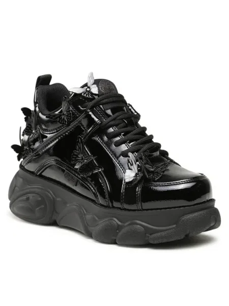 Buffalo Sneakers Cld Corin Butterflies negru