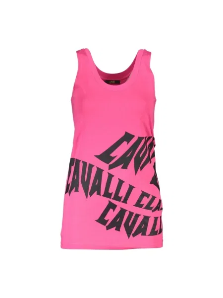 Podkoszulka Cavalli Class elegancka różowa