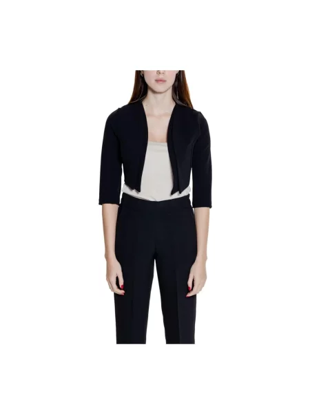 Długi sweter Rinascimento czarny