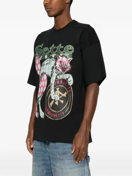 Tricou Pdf cu imagine negru