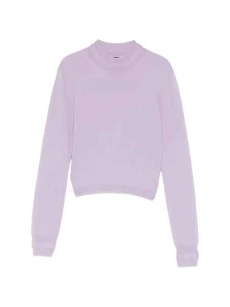 Pulover Jil Sander din cașmir violet