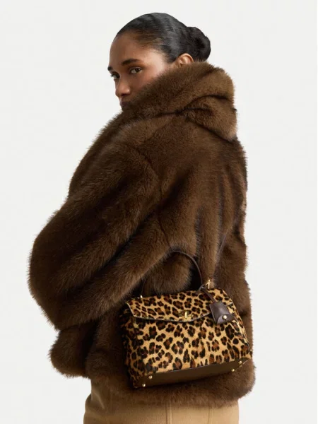 Lauren Ralph Lauren geantă crossbody pentru femei din piele negru