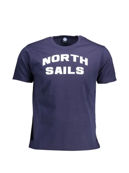Tricou North Sails cu imagine albastru