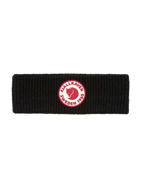 Кепка Fjallraven с лого черная