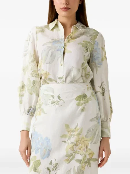 Cămașă Guess de in cu imagine