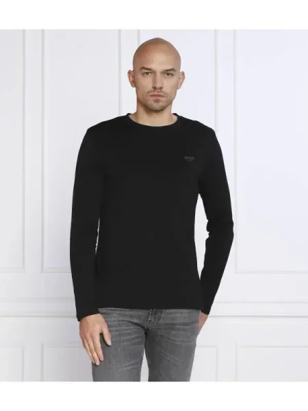 Tricou mânecă lungă Joop! Jeans negru