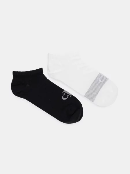 Чорапи Calvin Klein Jeans 2 чифта бяло