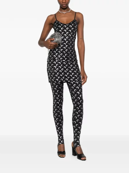 Rochie mini Marine Serre cu imagine de costum negru