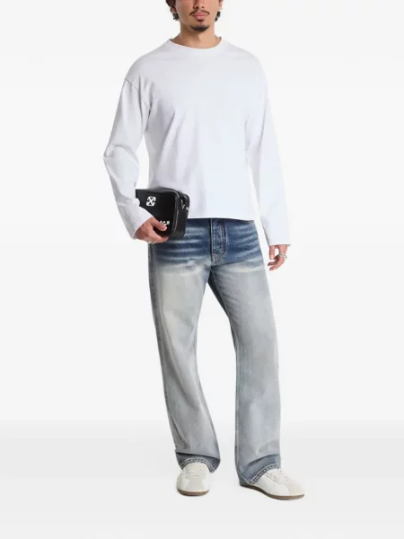 Blugi Off-white alb