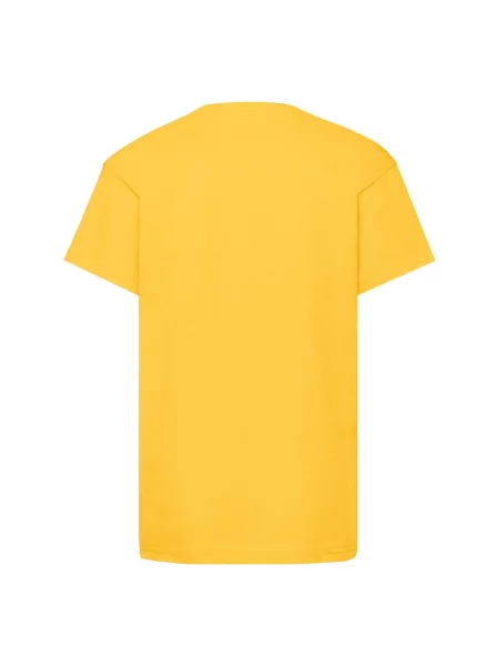 Tricou copii Fruit Of The Loom galben