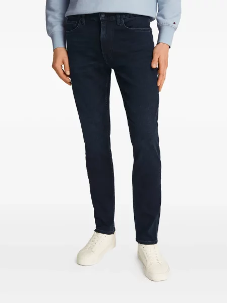 Blugi Tommy Hilfiger cu 5 buzunare albastru