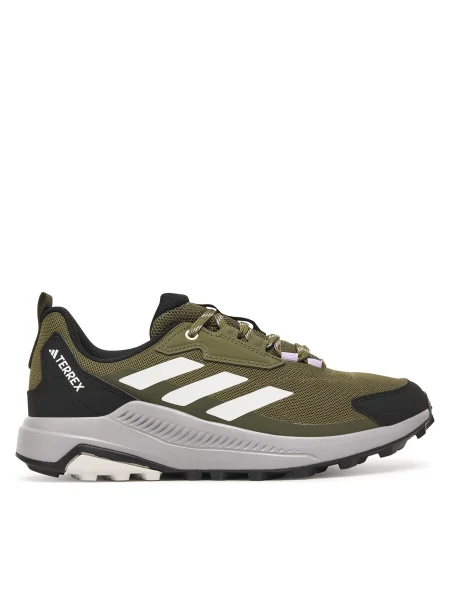 ADIDAS TERREX Poltopánky Anylander olivová / čierna / biela khaki