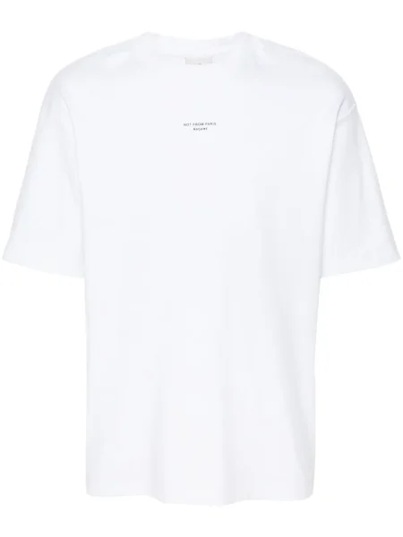 Tricou Drole De Monsieur cu imagine alb