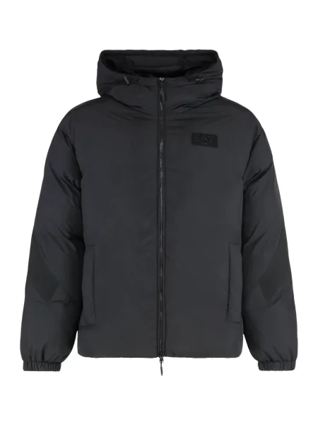 Яке Ea7 Emporio Armani с качулка черно