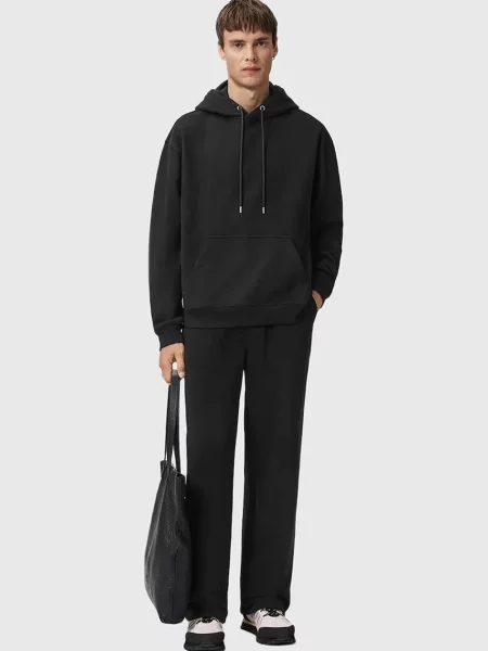 Спортивні штани AllSaints однотонні чорний