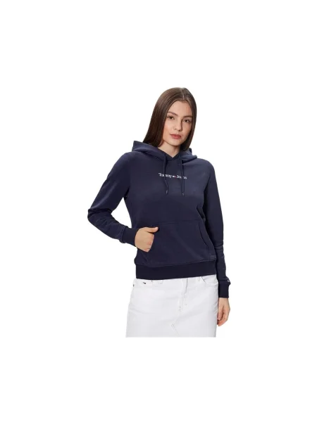 Mikina Tommy Hilfiger modrá