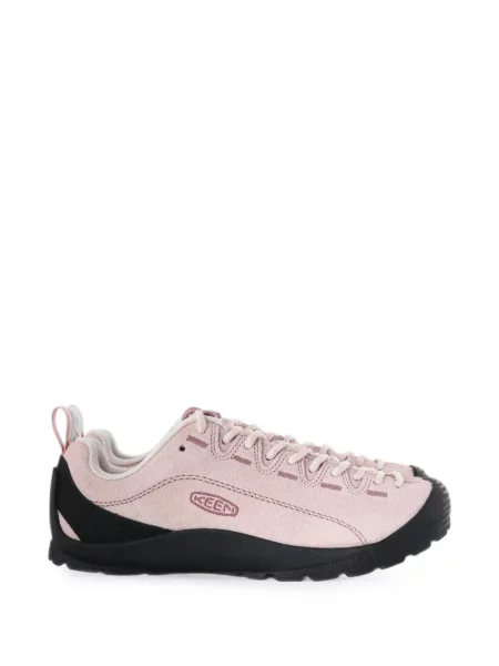 Sneakerși Keen Footwear din piele de căprioară roz