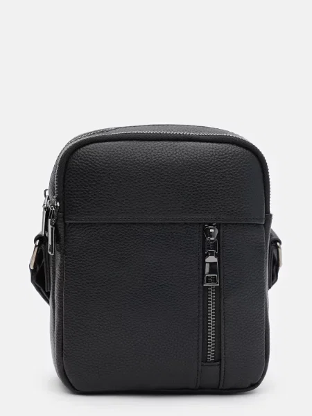 Borsa Leather Мессенджер Шкіра чорний