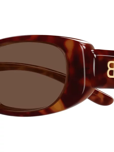 Sunčane naočale Balenciaga Eyewear s autogramom smeđa