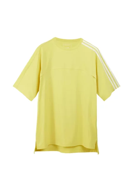 Hanorac Adidas cu imagine cu dungi galben