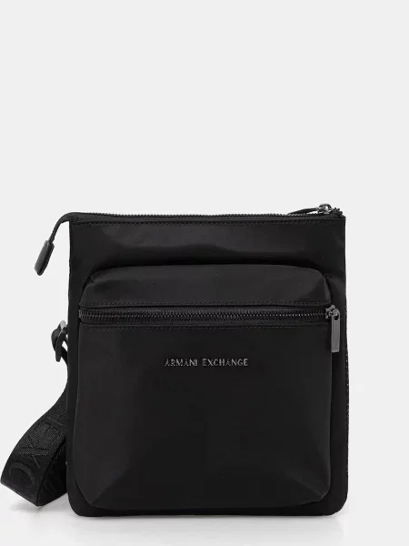 Чанта през рамо Armani Exchange черно