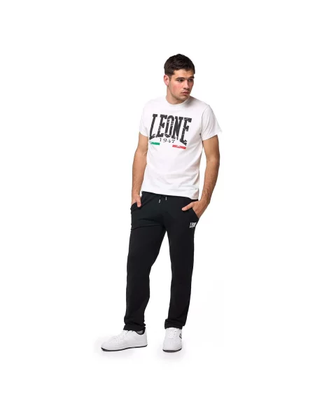 Pantaloni sport Leone 1947 cu autograf negru