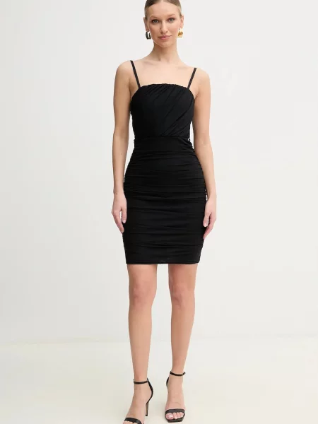Сукня Guess CINTHIA mini облягаюча чорний