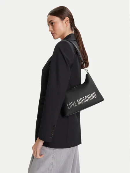 Geantă LOVE MOSCHINO negru