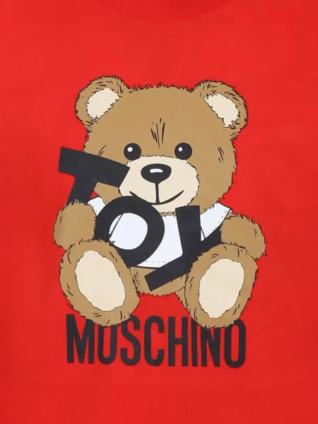 Koszulka dziecięca Moschino czerwona