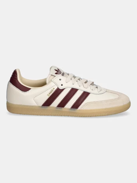 Kožené tenisky Adidas Originals bílé