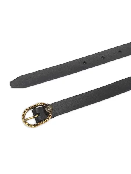 Cu centură curea Kurt Geiger London din piele negru