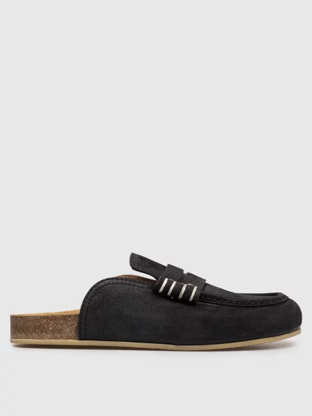 Замшевые мюли Jw Anderson черные