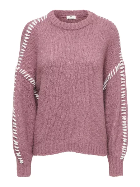JDY Pulover JDYZoey mauve alb