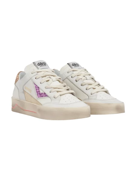Sneakersy 4b12 białe